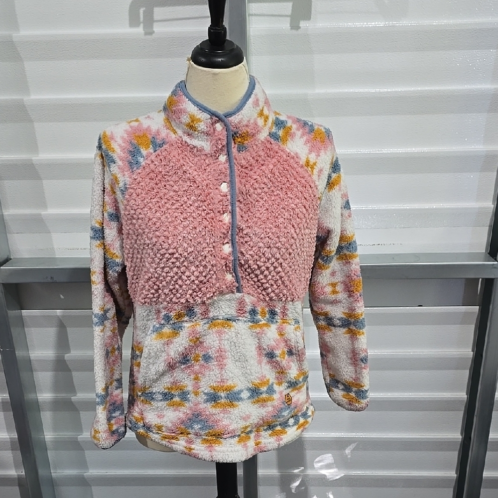 Simply Southern‎ Multicolor Fleece Pullover